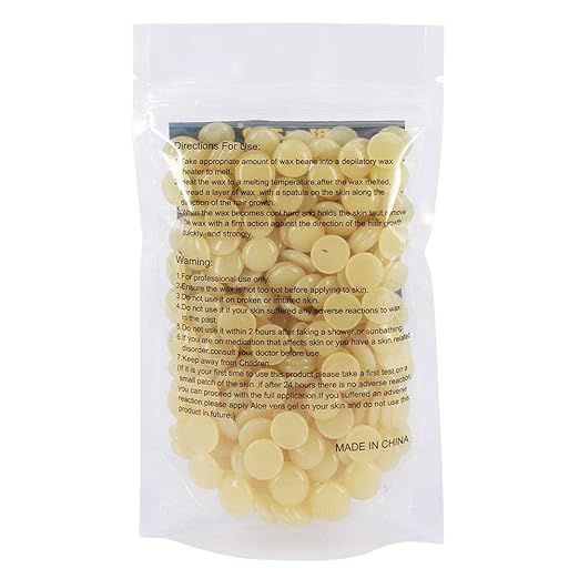 Cera de depilación de 16.5103 cm, sin dolor, sin necesidad de ...