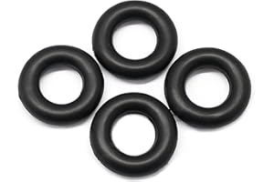 Fbshicung 4pcs Bobbin Winder Rubber Tires O Ring Compatible with Sewing Machine Singer 15-91, 66-16, 99K, 128-3,#15287