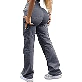 GuYongZ Women's Cargo Jeans Pants