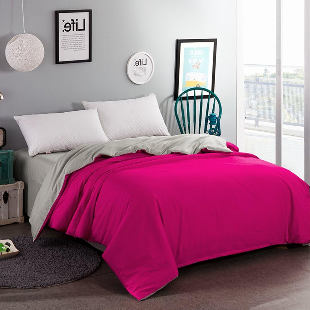 Cotton Quilt Cover Single Quilt Cover Cotton Quarters Quilt Cover Solid