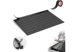 STURDON Rubber Threshold Ramp 4" Rise, Upgraded 2300LBS Heavy Duty Wheelchair Ramps for Home, Curb Ramps for Driveway, Includes Free 3.3Ft Mini Ramp, Perfect for Scooter, Sweeping Robot, Carts in Doorways