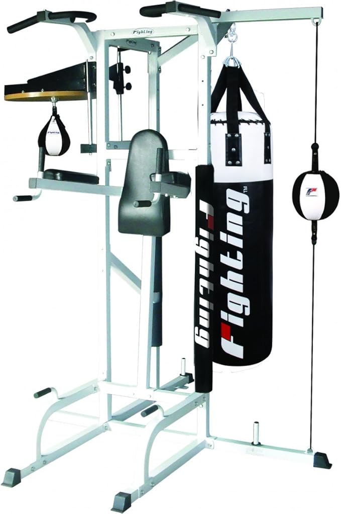 Title Boxing Fighting Sports 8Station Mega Gym with Bags