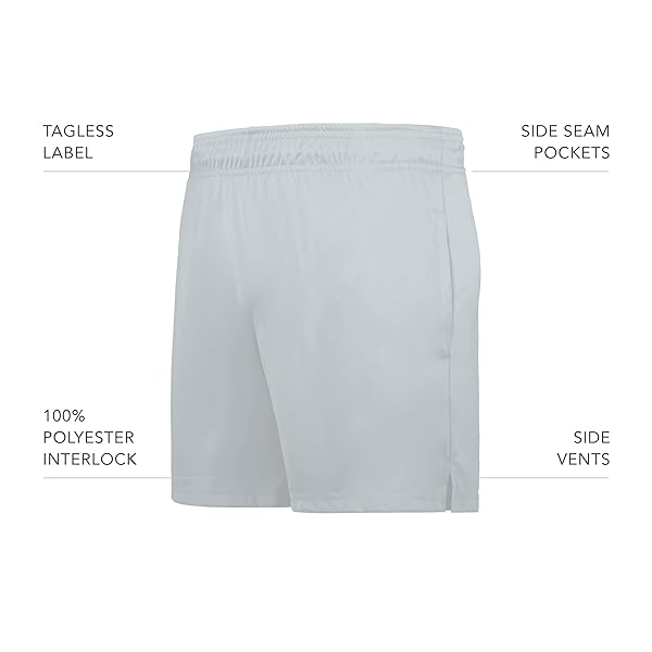HOLLOWAY WOMEN’S MOMENTUM SHORTS, SILVER