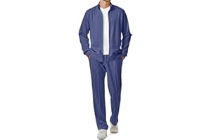 JMIERR Men's Tracksuit 2 Piece Set Full Zip Casual Sweatsuit Jogging Suits with Jogger Jackets ans Pants Warm Up Outfits