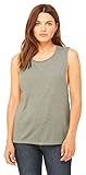 Bella + Canvas Ladies' Flowy Scoop Muscle Tank XL