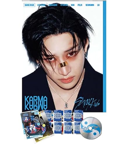 Amazon.com: Stray Kids KARMA 4th Full Album (ACCORDION - BANG CHAN