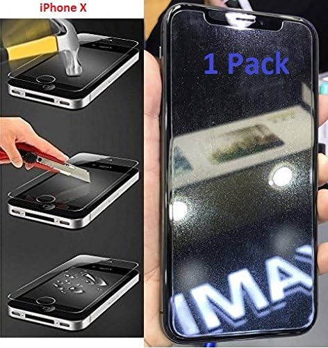 Powerdigital(tm) [[ 1 Pack ]] Glitter Diamond Sparkling Tempered Glass Screen Protector for iPhone 11 Pro/iPhone Xs & iPhone X
