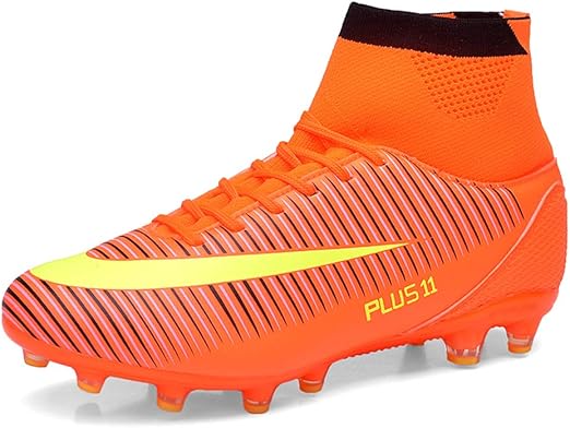 boys football cleats orange