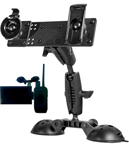 thumbnail image 2 of Bike Handlebar Mount Holder For Garmin Alpha 100 200i/T Handheld GPS - Includes Bonus Strap 2 of 2