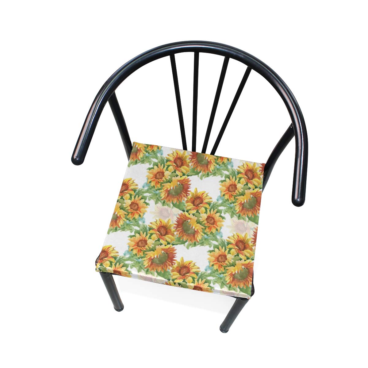 Home Textiles 16 X 16 Laurabla Sunflower For Your Design Non Slip Memory Foam Chair Pad Comfort Patio Chair Cushion Pressure Reducing Car Seat Cushion For Office Wheelchair Brigs Com