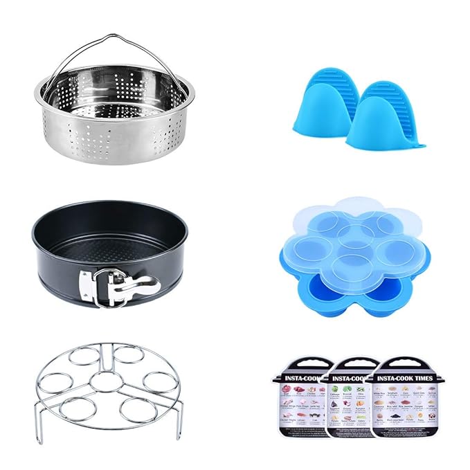Buy Pressure Cooker Accessories Set, 6 Pieces Food Steaming Accessories