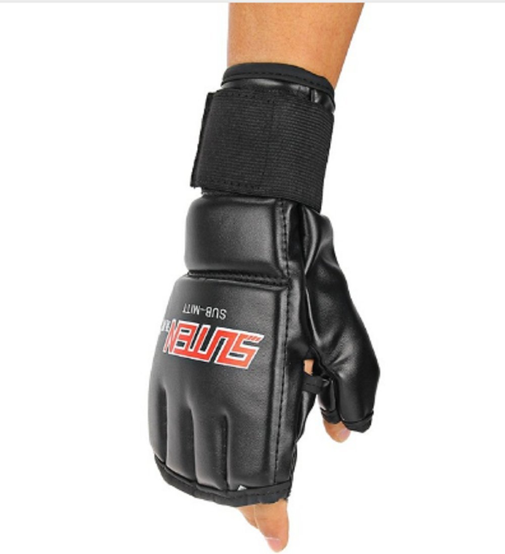 fingerless boxing mitts