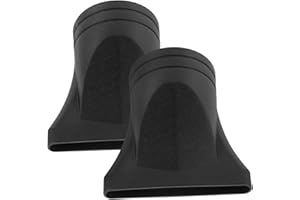 Outanaya Universal Hair Dryer Nozzle Attachment 2-Pack Plastic Blow Dryer Concentrator for Gentle Styling and Heat Protection