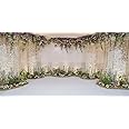 AOFOTO 20x10ft Arch for Wedding Ceremony Backdrop Interior Romantic Flower Canopy Archway Banner Photography Background Bride Girlfriend Lovers Fiancee Nuptial Decoration Studio Props Vinyl Wallpaper