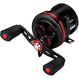 Isafish Baitcasting Reels 11BB Saltwater Baitcaster Drum Conventional Inshore and Offshore Saltwater and Freshwater Fishing Reels DE100