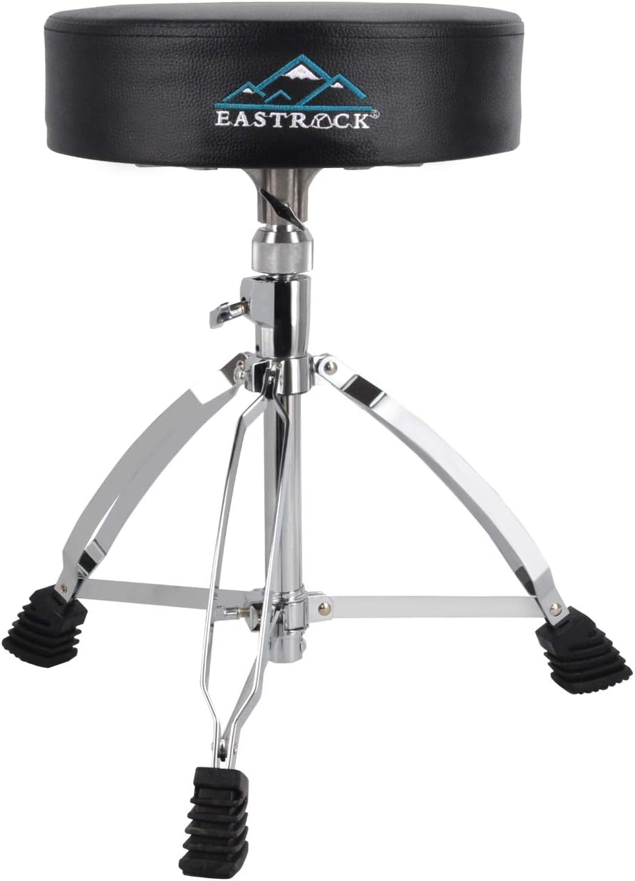 Drum Stool Adult by EastRock, Drum Throne with Highdensity Sponges
