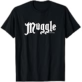 Harry Potter White Muggle Logo T-Shirt Small