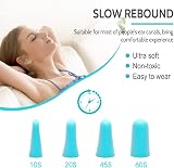 VeoryFly Soft Foam Ear Plugs for Sleep 122 Pcs 38 dB SNR Noise Cancelling view 6