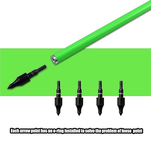 12 Pointes De Flèche D'arbalète En Aluminium 6.3 Mm – Têtes Larges – Chasse – Marque Sososhoot