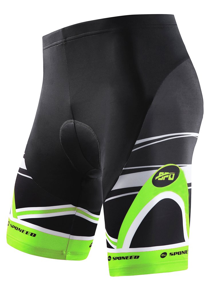 sponeed Men’s Cycle Shorts Biking Pants Gel Padding Bicycle Ride