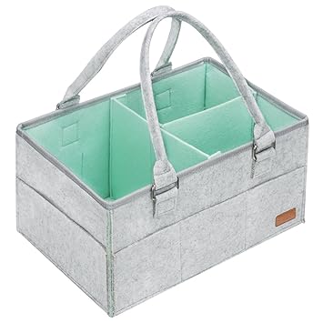 storage baskets for baby changing table