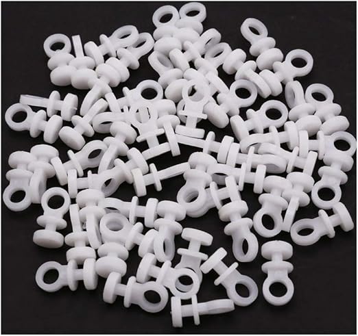 Amazon Com Aum2 50 Pcs Plastic Window Glider Curtain Track