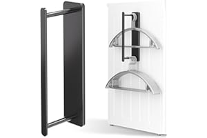 giffgiss Magnetic Hanger Holder for Laundry Room, Hanger Storage Organizer for Washing Machine on Wall, Clothes Hanger Organizer