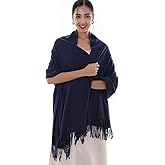 RIIQIICHY Winter Scarfs for Women Pashmina Shawls Wraps for Evening Dresses Large Warm Soft Scarves