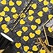MOWO Glitter Heart Confetti Wedding Party Decor and Table Decor 1.2’’ in Diameter (Gold glitte,200pc)