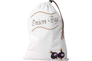 IEUDNS Vegetable Bag with Side Zipper Washable antry Potatoes Onions Keeper Drawstring Closure for Outdoor Picnic Shopping, O