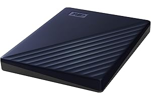 WD 2TB My Passport for Mac, Navy, Portable External Hard Drive with backup software and password protection, USB 3.1/USB 3.0 compatible - WDBA2D0020BBL-WESN