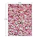 5x7ft Photography backdrops background Valentine's Day Spring Rose Wall Photo Backdrop Colorful Flowers newborn kids baby shower wedding studio