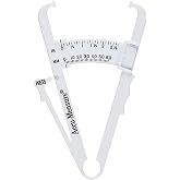 Accu-Measure Fitness 3000 Body Fat Caliper | Skinfold measurement tool, simple self-testing design, fitness tracking at home or with a personal trainer, skinfold calipers