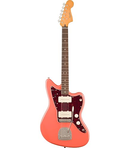 Squier J Mascis Jazzmaster Electric Guitar, with 2-Year Warranty