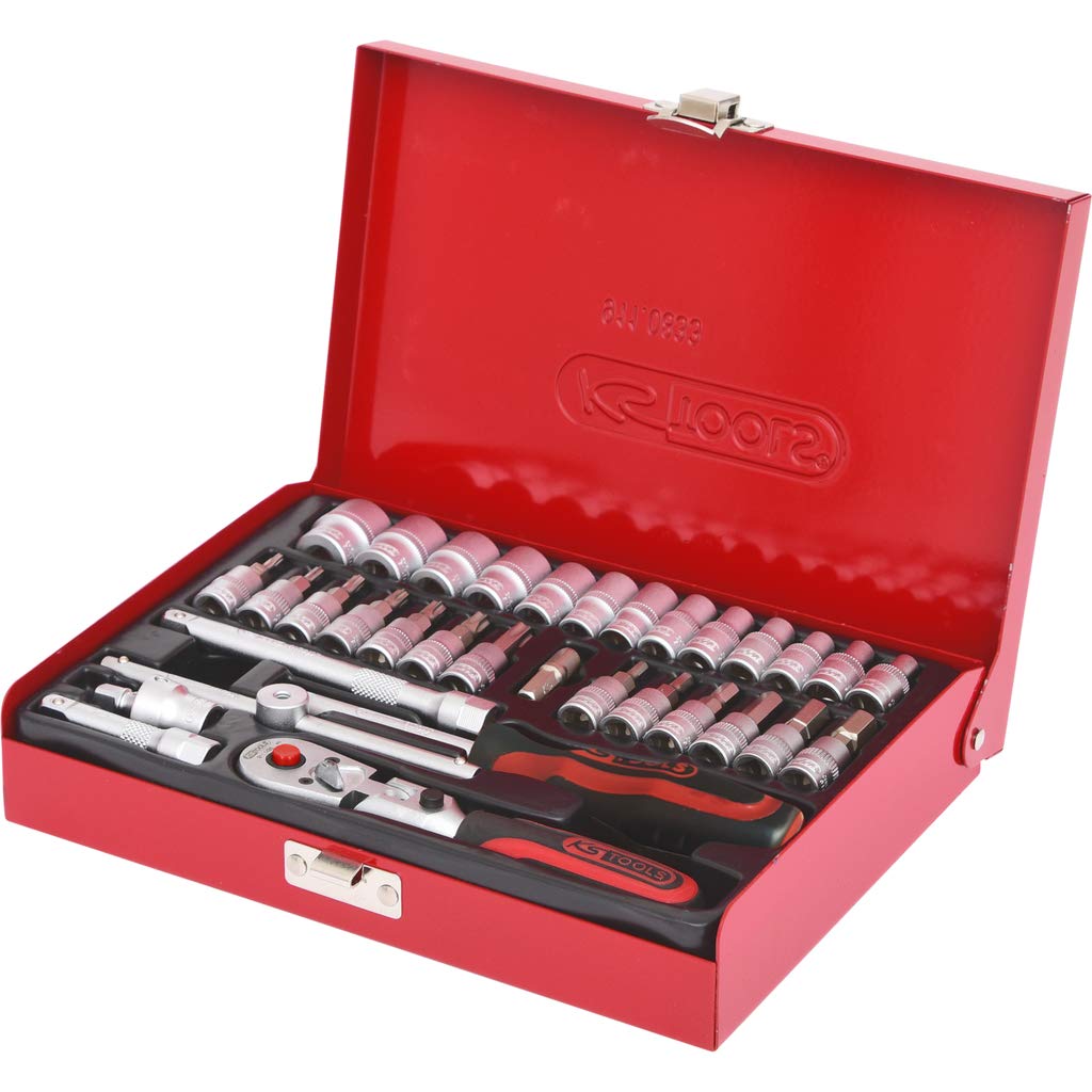 KS Tools 911.0833 1/4-inch Superlock Socket Set (33Pieces)
