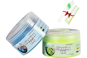 CARGEN 2 PCS Magic Gel for Car Interior Cleaner Detailing Tools Keyboard Cleaner Detail Removal Cleaning Putty Universal Dust Cleaner for Auto Laptop Home