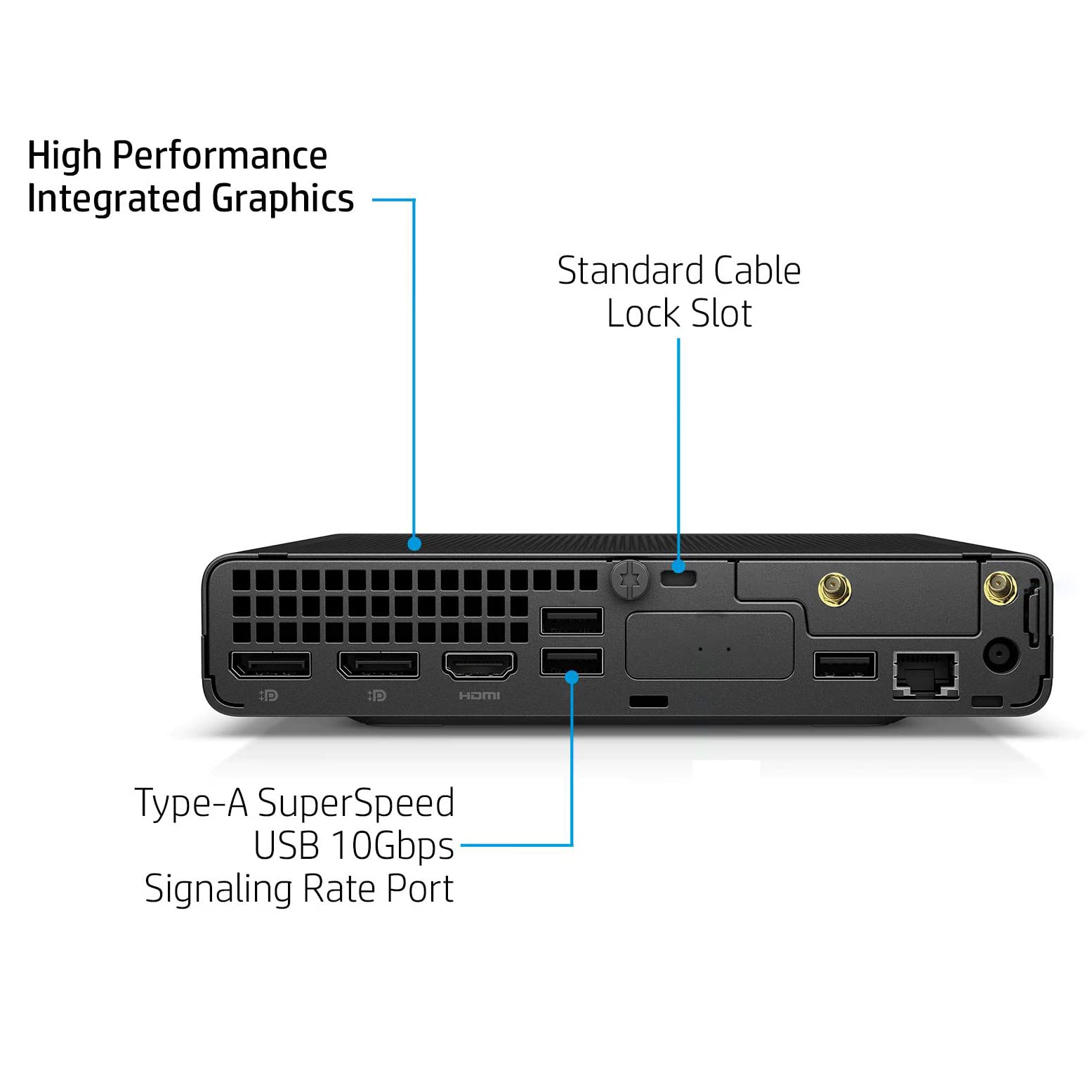 HP 2024 Elite Mini 800 G9 PC Business Desktop Computer, 13th Gen Intel 24-Core i9-13900 up to 5.6GHz, 32GB DDR5 RAM, 1TB PCIe SSD, WiFi 6E, Bluetooth, Keyboard and Mouse, Windows 11 Pro, AZ-XUT