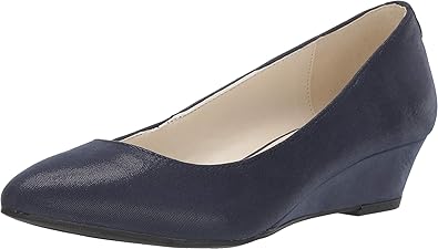anne klein navy pumps