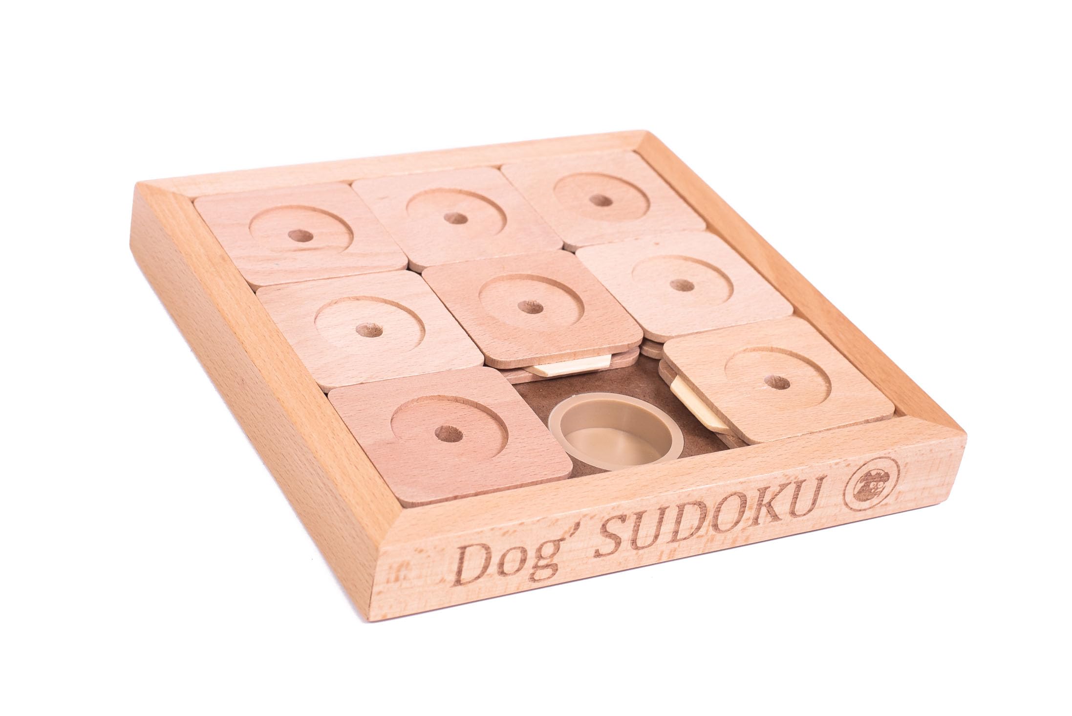 My Intelligent Dogs Dog' Sudoku Professional Wooden Interactive Dog Toy Small