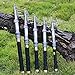 Sougayilang Telescopic Graphite Carbon Fiber Spinning Portable Pocket Fishing Rod for Freshwater Travel Fishing, 2.1M/6.89FT