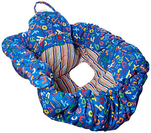 Floppy Seat Ez Carry Shopping Cart and High Chair Cover, Blue ABC