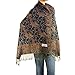 Falari Women's Woven Paisley Pashmina Shawl Wrap Scarf 80