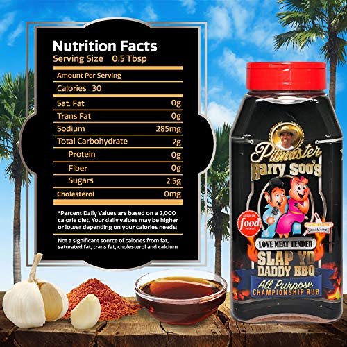 Slap Yo Daddy BBQ Rub All Purpose Championship BBQ Seasoning from Harry Soo Pork Rub, Rib