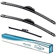VTOGOI Wiper Blades With Rear Wiper Blades Set For Hyundai Veloster 2012-2017 Automotive Replacement Windshield Wiper Blades,That Meet OEM Quality Easy DIY Install 26"+18"+9"(Set of 3)