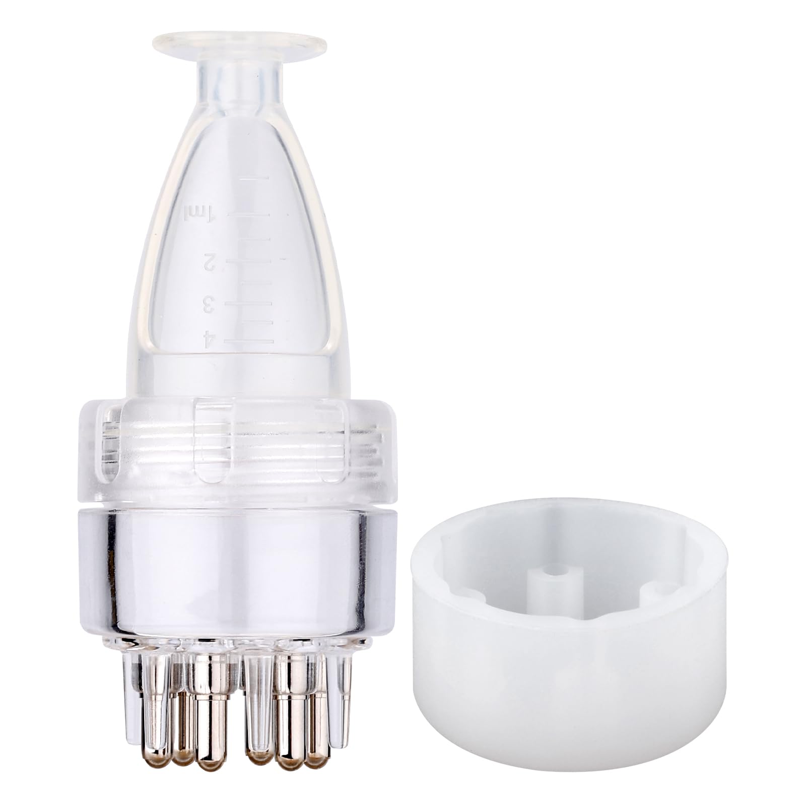 Gosknor Minoxidil Applicator, Hair Oil Applicator Scalp Applicator Comb Hair Serum Applicator Bottle Small Scalp Oil Dispenser for Better Absorption and Soothing Massage