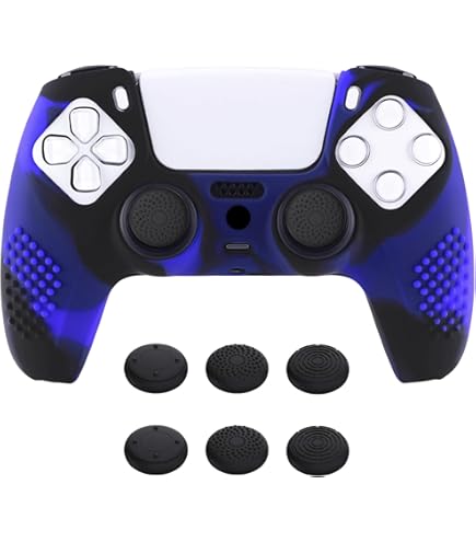 thumbnail image 2 of Analog Thumb Grip Stick Cover, Dualsense Wireless Controllers Game Remote Joystick Cap Fantastic Non Slip Silicone Handle Protection Cover For Ps5 Ps4 Xbox One 2 of 9