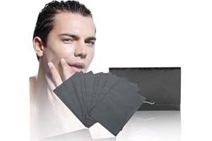 SALMUE Oil Control Paper, 80Pcs/pack Men Blotter Face Oil Control Absorbing Paper Blotting Tissues, Oil Blotting Paper Sheets, Oil Absorbing Facial Sheets, Portable Blotting Papers for Face and Nose
