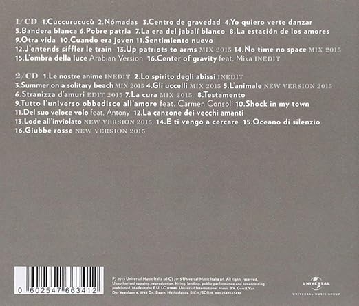 Battiato Franco Le Nostre Anime Anthology Amazon Com Music