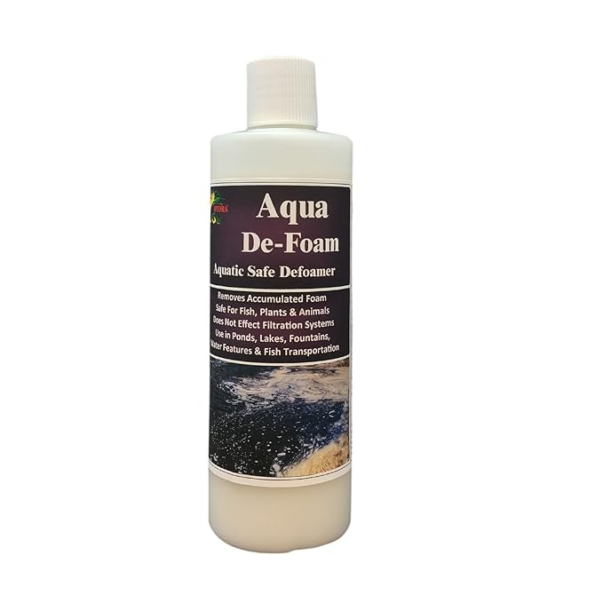 HYDRA Foaming on Water Feature Use AQUA DEFOAM 250ml Water Defoamer