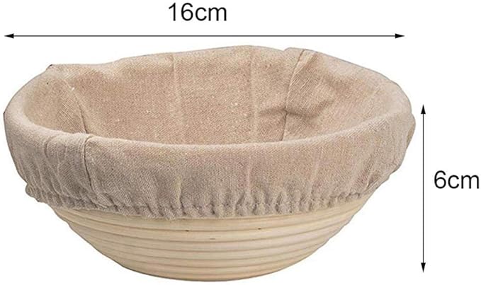 Canasta De Fermentación De Pan Canasta De Prueba De Pan De Ratán